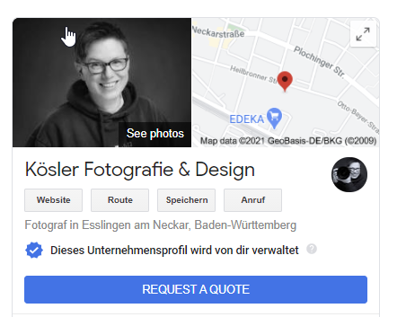 Google_my_Business_Koesler_Fotografie Kösler Fotografie_Google My Business
