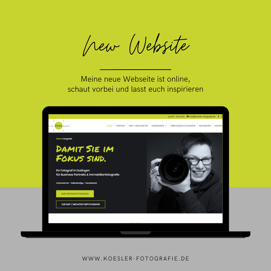 New Website – Laptop